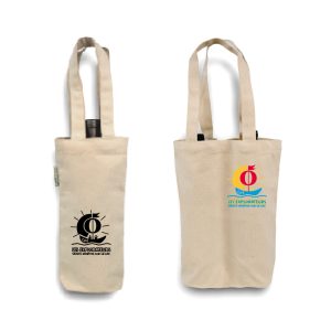 Sac à vin en coton biologique